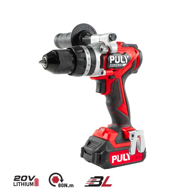 20V-BLMD-281JST Cordless Brushless 2 Speed Impact Drill