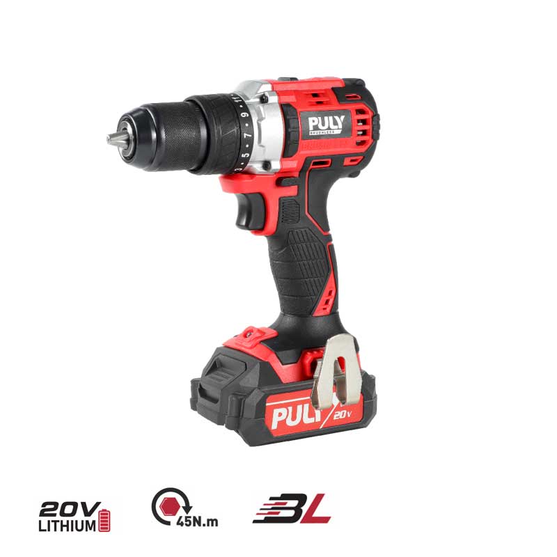 20V-BLMD-238JS  Cordless Brushless Drill
