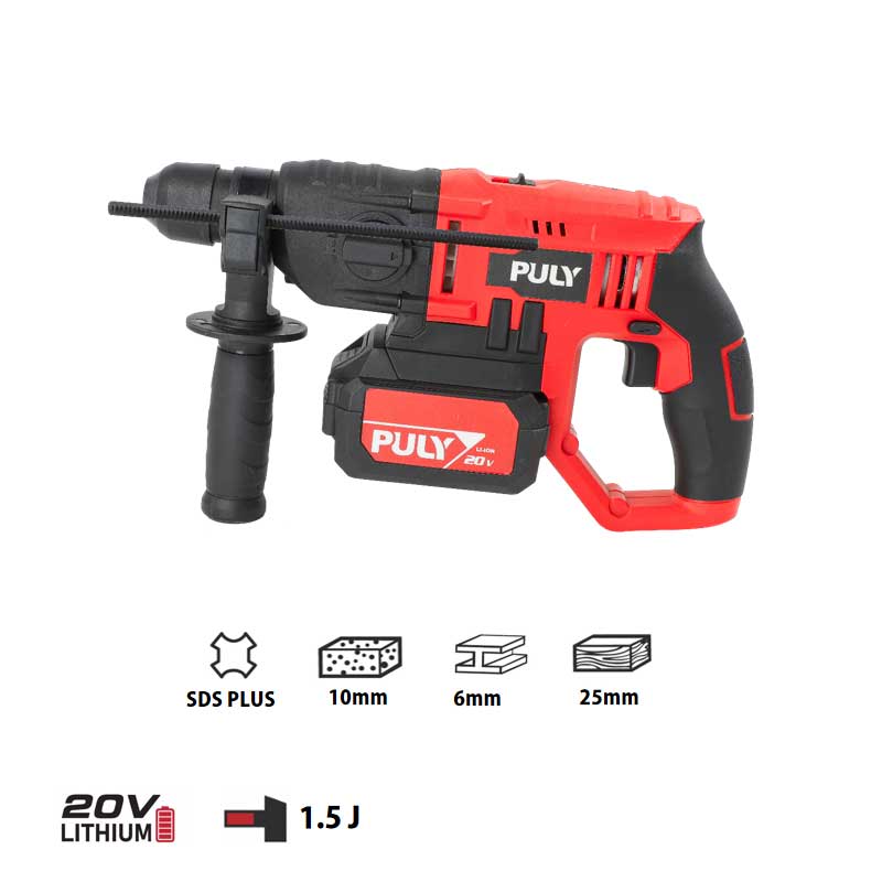 20V-PLCDL-M133  Cordless SDS Rotary Hammer