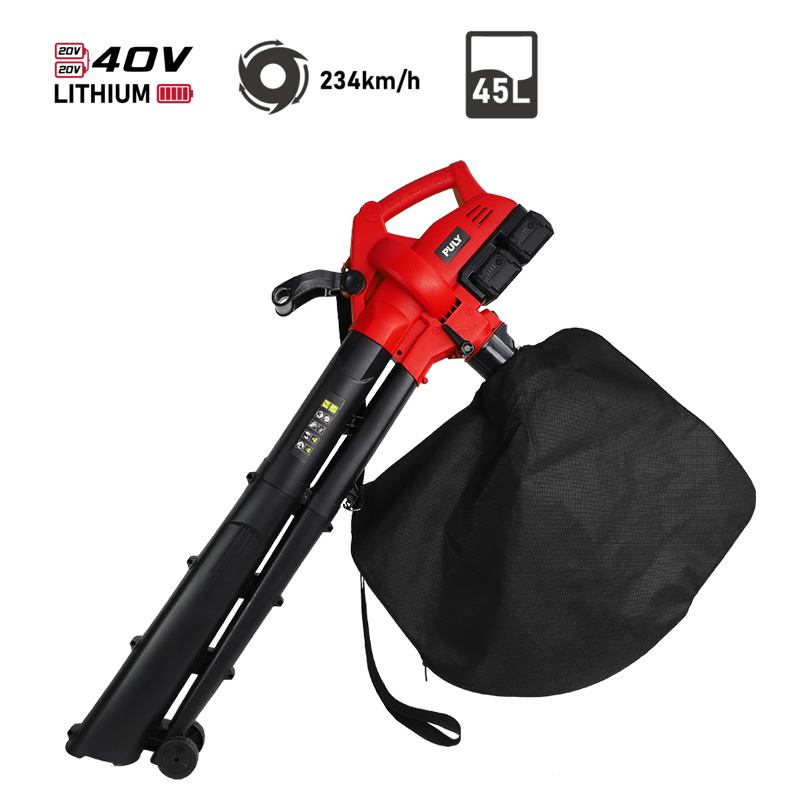 PLYL-65  2x20V Cordless Leaf Vacuum Blower