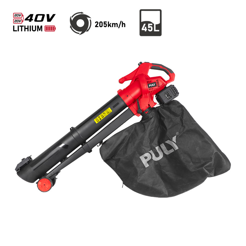PLYL-175  2x20V Cordless Leaf Vacuum Blower