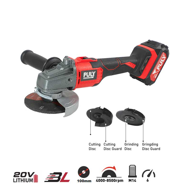 20V-BLM-278B  Cordless Brushless Angle Grinder