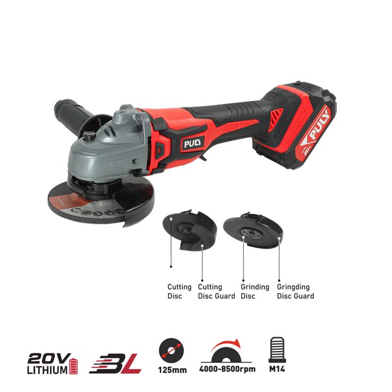 20V-BLM-204 Cordless Brushless Angle Grinder