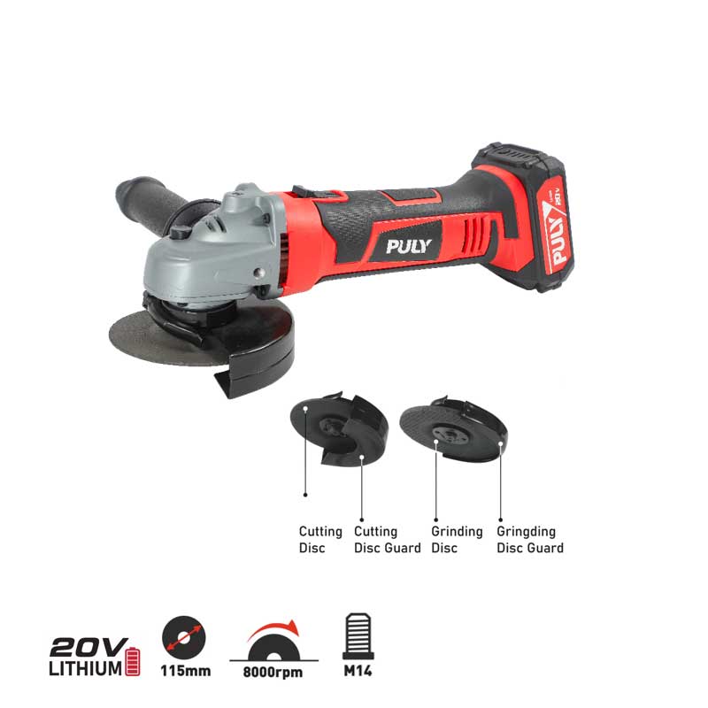 20V-PLAL-182   Cordless Angle Grinder