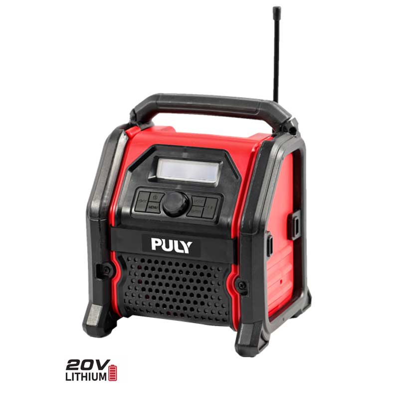 20V-PLRL-930B  Cordless Jobsite FM AM Radio