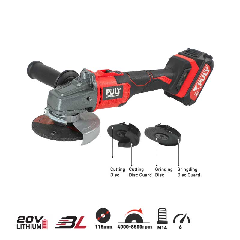 20V-BLM-278  Cordless Brushless Angle Grinder
