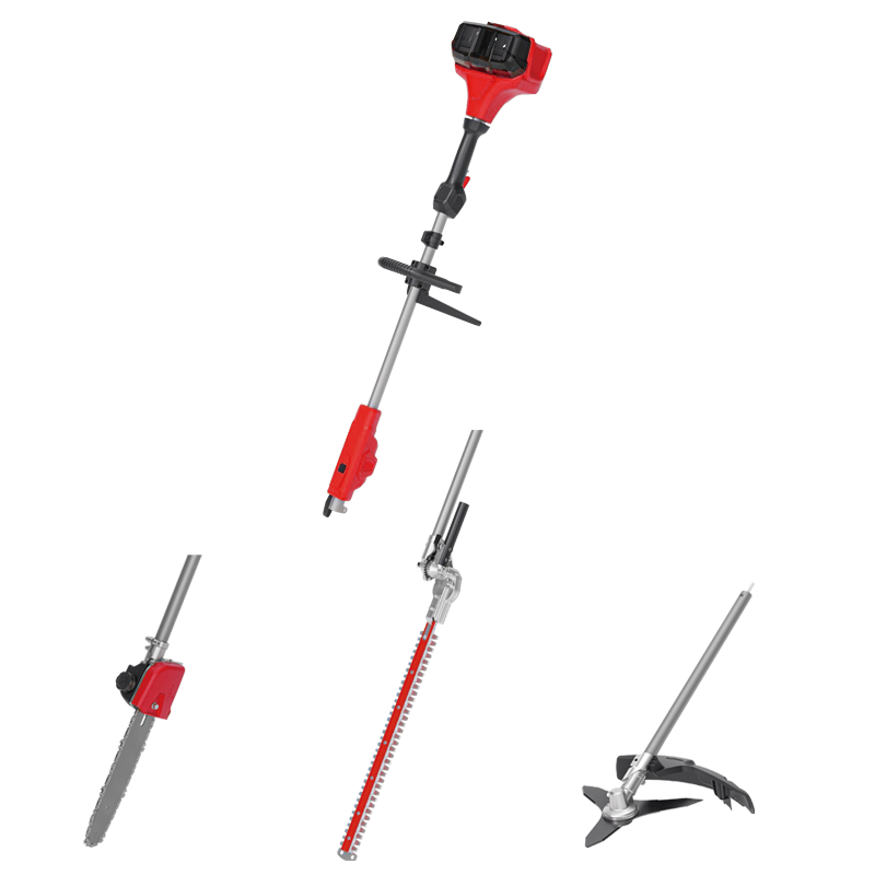 PLYL-1008 2x20V Brushless Brush Cutter & Hedge Trimmer & Chain Saw 