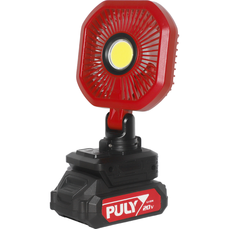 20V-BLQF-2027 Brushless Flashlight & Fan
